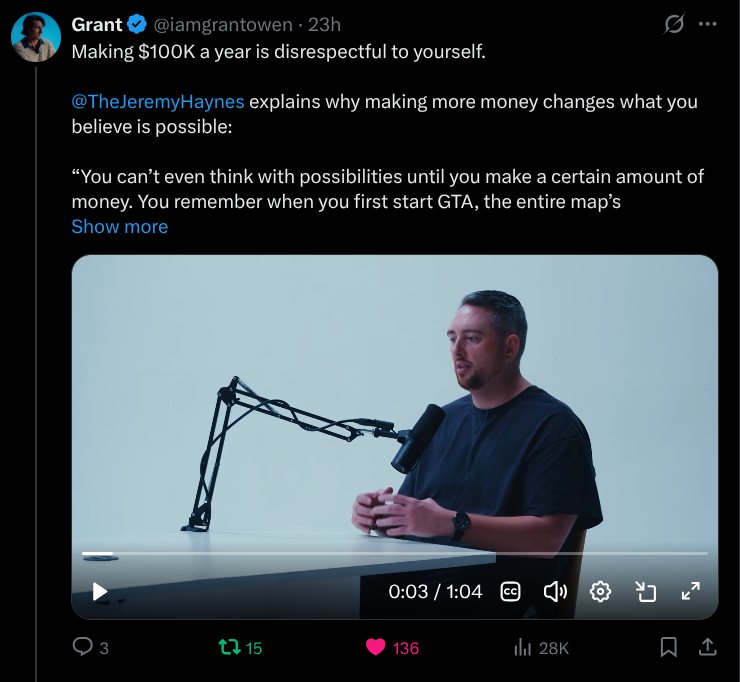 Grant Owen clip with Jeremy Haynes with 28K views